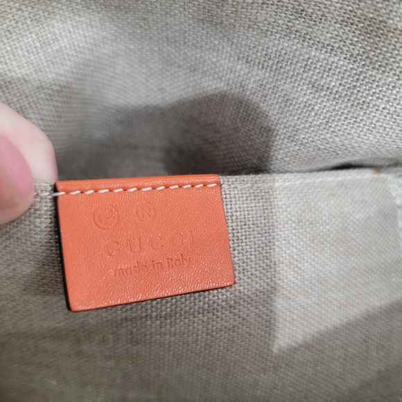 Gucci Mini Microguccissima Dome Orange Bag - Picture 5 of 12